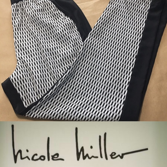 Nicole by Nicole Miller Pants - Nicole by Nicole Miller Geometric Pants